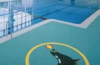 Swimming pool floor