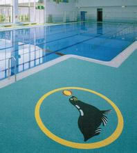 Swimming pool floor