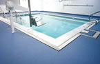 Swimming pool floor