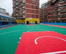 Hubei lake ice Elementary School