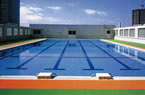 Swimming pool floor