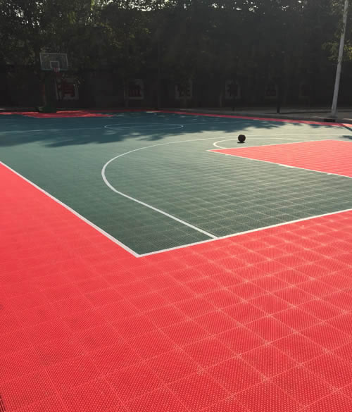 Hebei Military outdoor basketball courts